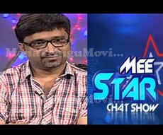 Director Mohan Krishna Indraganti in Mee Star show