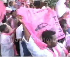 TRS Leaders Celebrations In Telangana Bhavan