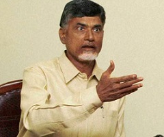 Two lakh acres looted by YSR Govt: Chandrababu