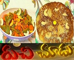 Capsicum Pesara Pappu Podi Fry,Andhra Special Bellam Rotti in Ruchi Chudu – 6th Sep