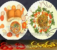 Spicy Chapati Churma,Misal Pav,Crispy Besan Bread Pakoda,Easy Green Peas Vermicelli Vada  Recipes in Ruchi Chudu – 5th Nov