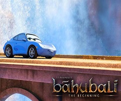 Cars Version Of Baahubali Trailer