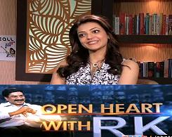 Actress Kajal Agarwal in Open Heart With RK – 20th Sep