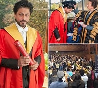 Shah Rukh Khan at the University of Edinburgh