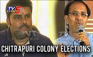 Chitrapuri Colony Election Polling | Komaram Venkatesh Vs Vandemataram Srinivas