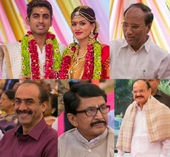 Lahari Music Manohar Naidu Son Marriage Photos