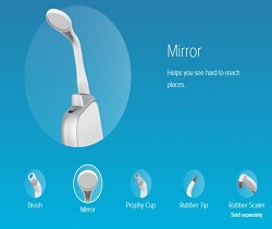 This toothbrush has a camera, lets you see your teeth