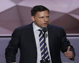 In Peter Thiel, Trump finds a Silicon Valley supporter