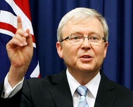 Ex-Australia PM Rudd wants top U.N. job, asks Canberra to endorse nomination