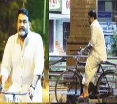 Superstar’s Cycle Ride on Roads