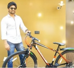 Megastar’s ‘Cycle’ Gift To Young Hero