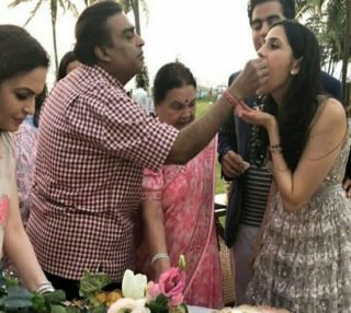 Pic: Mukesh Ambani’s son Akash engaged