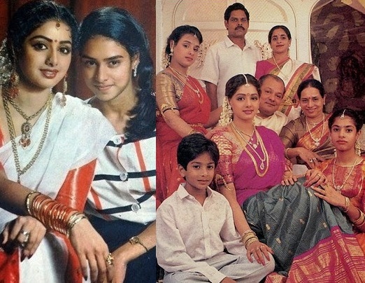 Rare Collection of Sridevi with Sister and Family – Gallery