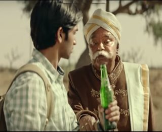 Kota Srinivasa Rao in Soft Drink Ad: Telugus Excited